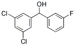 3,5-DICHLORO-3'-FLUOROBENZHYDROL Struktur