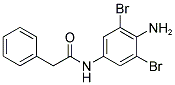 N-(4-AMINO-3,5-DIBROMOPHENYL)-2-PHENYLACETAMIDE Struktur