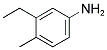3-ETHYL-4-METHYLANILINE Struktur