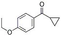 CYCLOPROPYL 4-ETHOXYPHENYL KETONE Struktur