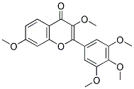 3,7,3',4',5'-PENTAMETHOXYFLAVONE Struktur