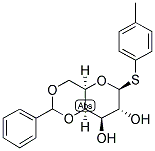 4-METHYLPHENYL 4,6-O-BENZYLIDENE-BETA-D-THIOGALACTOPYRANOSIDE Struktur