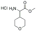 AMINO-(TETRAHYDRO-PYRAN-4-YL)-ACETIC ACID METHYL ESTER HCL Structure