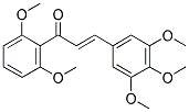 2',3,4,5,6'-PENTAMETHOXYCHALCONE Struktur