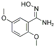 N'-HYDROXY-2,5-DIMETHOXYBENZENECARBOXIMIDAMIDE Struktur