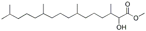 METHYL 2-HYDROXYPHYTANATE Struktur