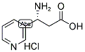 (R)-3-AMINO-3-(3-PYRIDYL)-PROPANOIC ACID HYDROCHLORIDE Struktur