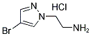 2-(4-BROMO-PYRAZOL-1-YL)-ETHYLAMINE HYDROCHLORIDE Struktur