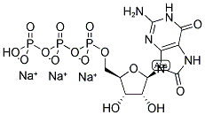 8-OXO-GTP SODIUM SALT Struktur