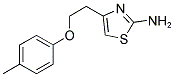 4-[2-(4-METHYLPHENOXY)ETHYL]-1,3-THIAZOL-2-AMINE Struktur