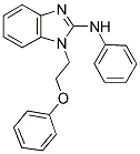 1-(2-PHENOXYETHYL)-N-PHENYL-1H-BENZIMIDAZOL-2-AMINE Struktur