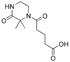 5-(2,2-DIMETHYL-3-OXO-PIPERAZIN-1-YL)-5-OXO-PENTANOIC ACID Struktur