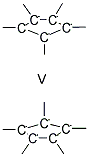 BIS(PENTAMETHYLCYCLOPENTADIENYL)VANADIUM (II) Struktur