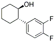 TRANS-2-(3,4-DIFLUOROPHENYL)CYCLOHEXANOL Struktur