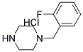 1-(2-FLUORO-BENZYL)-PIPERAZINEHYDROCHLORIDE Struktur