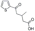 3-METHYL-5-OXO-5-(2-THIENYL)VALERIC ACID Struktur