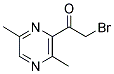 2-BROMO-1-(3,6-DIMETHYL-PYRAZIN-2-YL)-ETHANONE Struktur