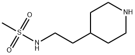 N-(2-PIPERIDIN-4-YL-ETHYL)-METHANESULFONAMIDE Struktur