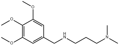 N,N-DIMETHYL-N'-(3,4,5-TRIMETHOXY-BENZYL)-PROPANE-1,3-DIAMINE Struktur