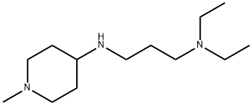 N,N-DIETHYL-N'-(1-METHYL-PIPERIDIN-4-YL)-PROPANE-1,3-DIAMINE Struktur