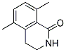 5,8-DIMETHYL-3,4-DIHYDRO-1(2H)-ISOQUINOLINONE Struktur