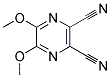 5,6-DIMETHOXY-2,3-PYRAZINEDICARBONITRILE Struktur