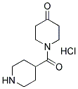 1-(PIPERIDINE-4-CARBONYL)PIPERIDIN-4-ONE HYDROCHLORIDE Struktur