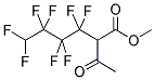 METHYL 4H-PERFLUOROBUTYL ACETOACETATE Struktur