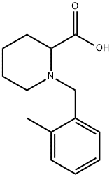 1-(2-METHYLBENZYL)PIPERIDINE-2-CARBOXYLIC ACID Struktur