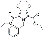 DIETHYL 1-BENZYL-3,4-ETHYLENEDIOXYPYRROLE-2,5-DICARBOXYLATE Struktur