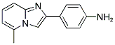 4-(5-METHYLIMIDAZO[1,2-A]PYRIDIN-2-YL)ANILINE Struktur