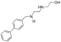 2-((2-((1,1'-BIPHENYL-4-YLMETHYL)AMINO)ETHYL)AMINO)ETHANOL Struktur