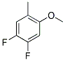 1,2-DIFLUORO-4-METHOXY-5-METHYL-BENZENE Struktur