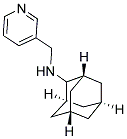 N-(PYRIDIN-3-YLMETHYL)ADAMANTAN-2-AMINE Struktur