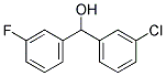 3-CHLORO-3'-FLUOROBENZHYDROL Struktur