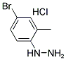 1-(4-BROMO-2-METHYLPHENYL)HYDRAZINE HYDROCHLORIDE Struktur