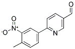 6-(4-METHYL-3-NITRO-PHENYL)-PYRIDINE-3-CARBALDEHYDE Struktur