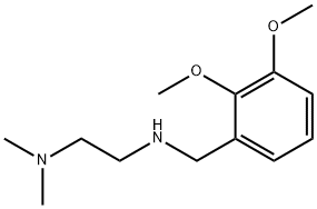 N'-(2,3-DIMETHOXY-BENZYL)-N,N-DIMETHYL-ETHANE-1,2-DIAMINE Struktur