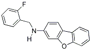 N-(2-FLUOROBENZYL)DIBENZO[B,D]FURAN-3-AMINE Struktur