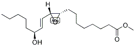 METHYL 9(S),10(R)-EPOXY-13(S)-HYDROXY-11(E)-OCTADECENOATE Struktur