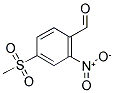 4-(METHYLSULFONYL)-2-NITROBENZALDEHYDE Struktur