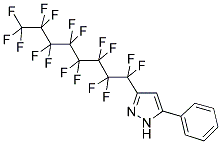 3-PERFLUOROOCTYL-5-PHENYLPYRAZOLE Struktur