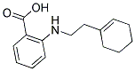 2-(2-CYCLOHEX-1-ENYL-ETHYLAMINO)-BENZOIC ACID Struktur