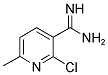 2-CHLORO-6-METHYL-NICOTINAMIDINE Struktur