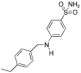 4-((4-ETHYLBENZYL)AMINO)BENZENESULFONAMIDE Struktur