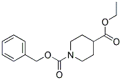 1-CBZ- PIPERIDINE-4-CARBOXYLIC ACID ETHYL ESTER Struktur