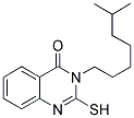 2-MERCAPTO-3-(6-METHYL-HEPTYL)-3H-QUINAZOLIN-4-ONE Struktur