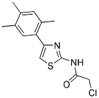 2-CHLORO-N-[4-(2,4,5-TRIMETHYL-PHENYL)-THIAZOL-2-YL]-ACETAMIDE Struktur