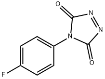 4-(4-FLUORO-PHENYL)-[1,2,4]TRIAZOLE-3,5-DIONE Struktur