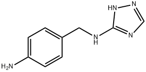 (4-AMINO-BENZYL)-(2 H-[1,2,4]TRIAZOL-3-YL)-AMINE Struktur